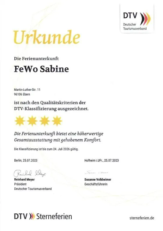 Fewo Sabine Ebern Germany